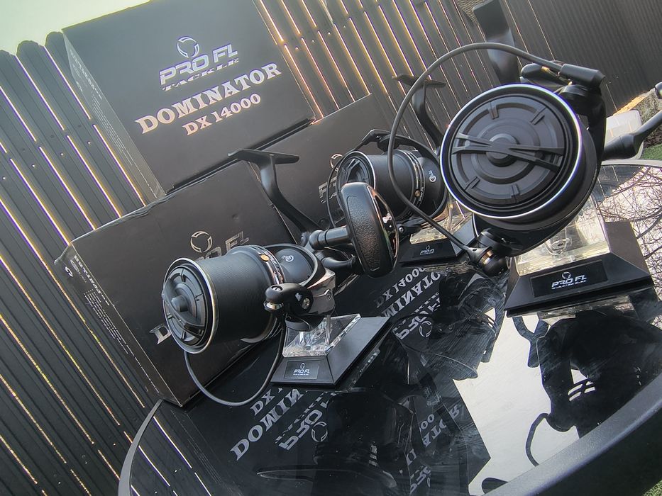 Set 3 Mulinete Pro Fl Dominator Dx14000 9+1 rulmenti

Mulineta Pro Fl