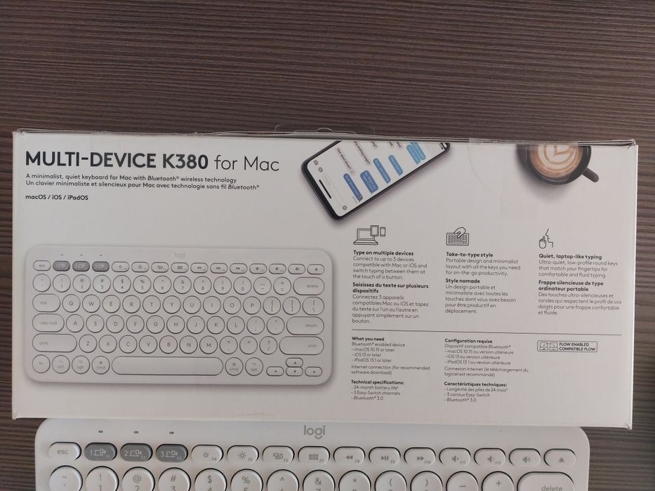 Клавиатура Logitech K380 для Mac/iPad