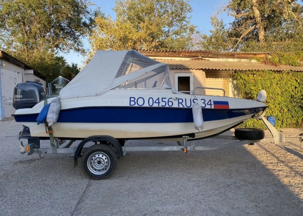 Продаётся катер Нептун 3DC +Yamaha 60 4т.инж. +прицеп мзса 2023г