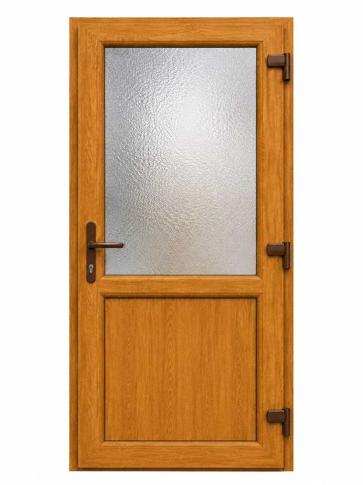 Usa termopan pvc de exterior culoare alb