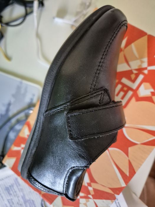 Туфли детские кожаные