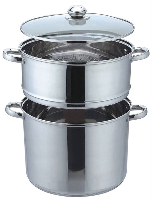Oală de gătit la abur 3 în 1 Kamberg 4 litri