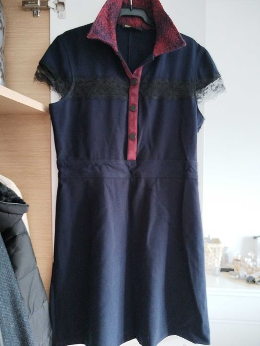 Тъмно синя рокля Maje