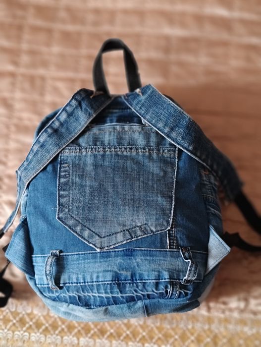 Рюкзак джинсовый