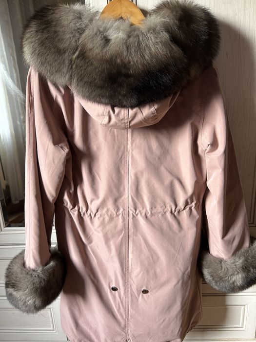 Парка из натурального меха