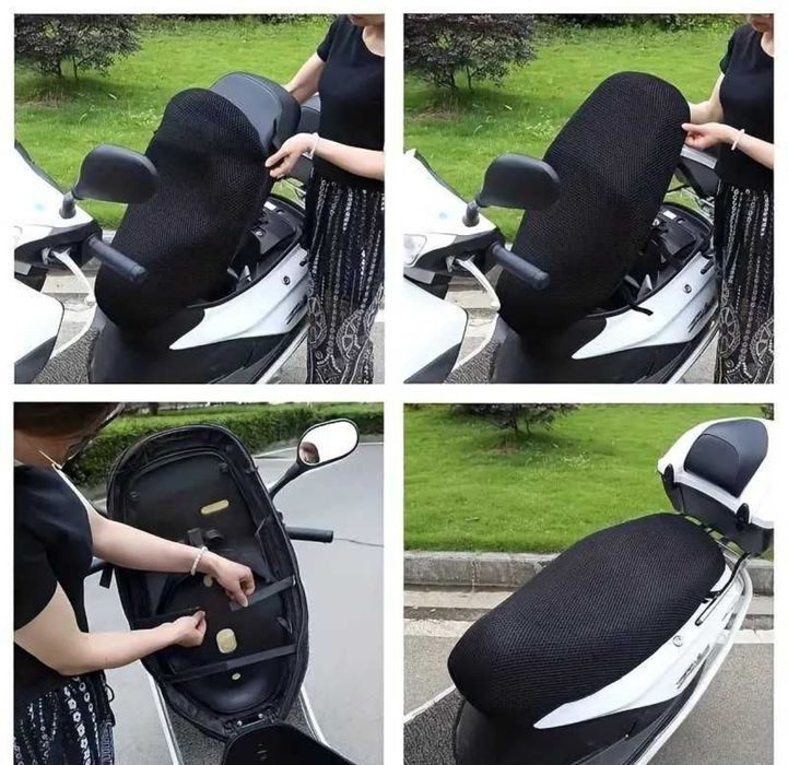 Калъф за седалка на мотор, скутер, мотоциклет ,  80 х 50см