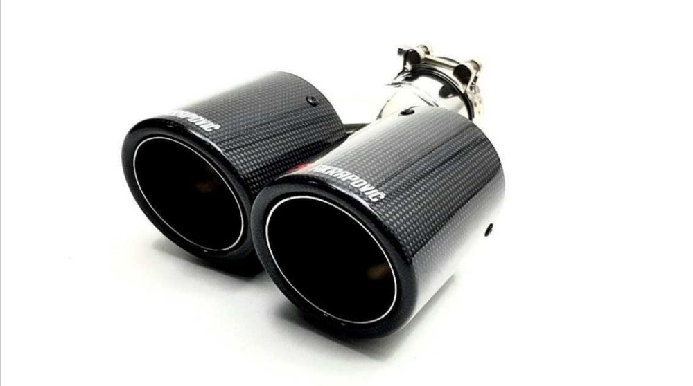 Накрайник Ауспух - Akrapovic - двоен 63мм - 1052-63 R