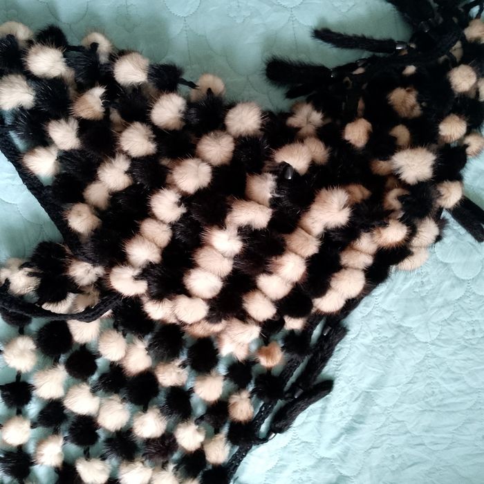 Платок норковый новый