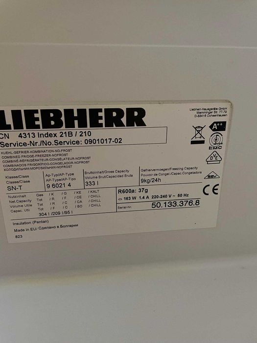 Хладилник с фризер Liebherr CN 4313