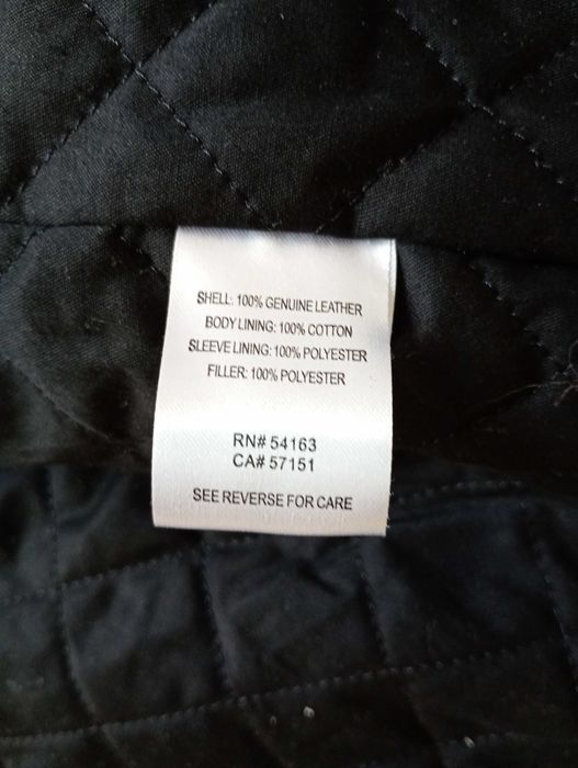 Calvin Klein мъжко кожено яке от естествена кожа XLT