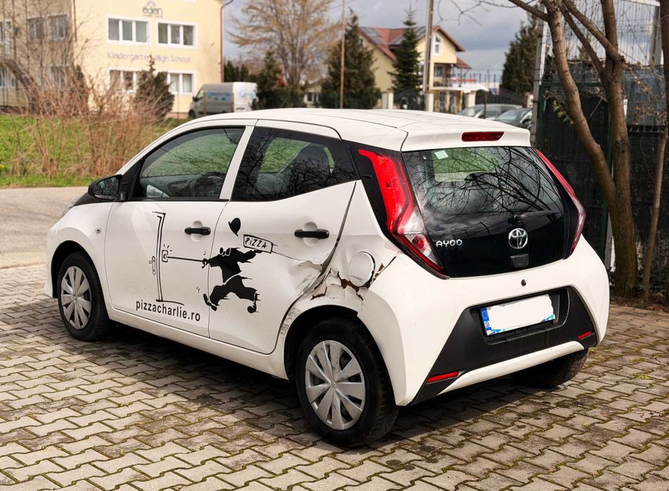 Toyota Aygo 2022, EURO 6, Unic proprietar, TVA deductibil avariat