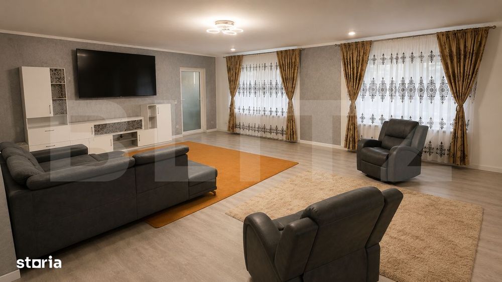 Casa de vanzare, 120 mp, teren 4700 mp, zona Sanmihaiu de Campie