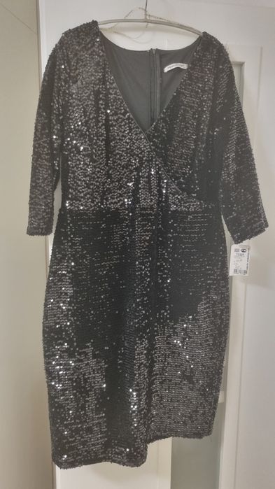 Rochie paiete Fervente negru 46