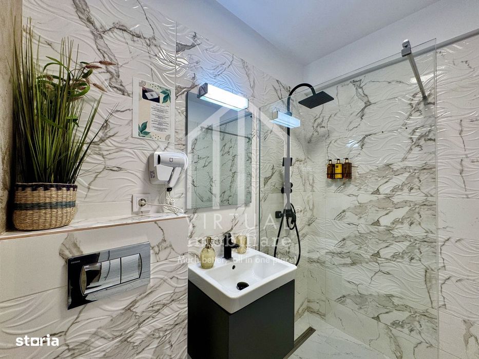 Apartament 2 camere, mobilat si utilat modern - 32,70 mp + balcon