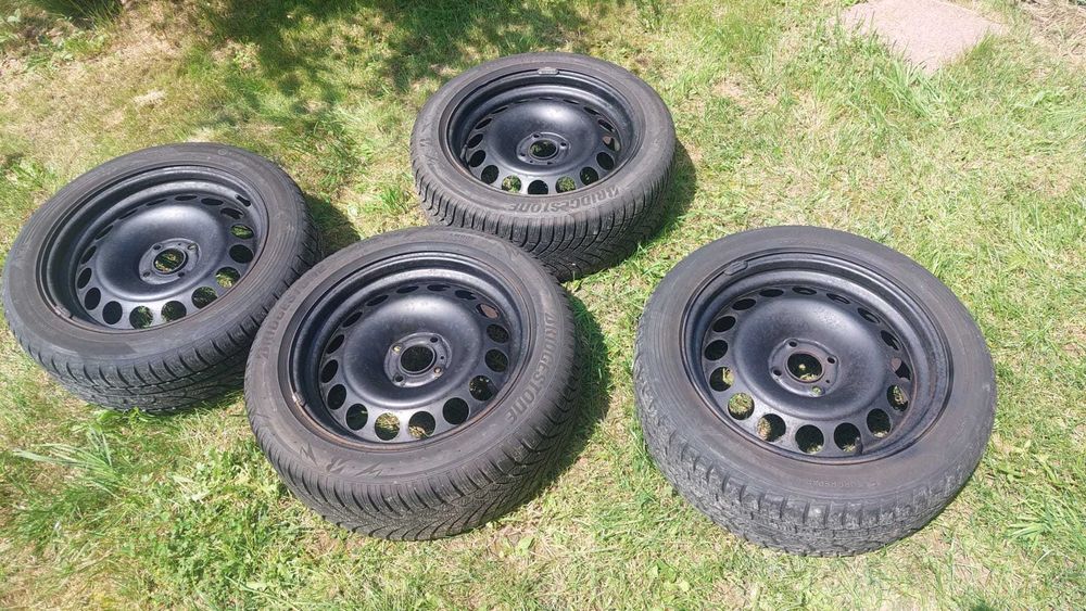 Set 4 cauciucuri+janta 225x50R17 Peugeot 3008 iarna/vara