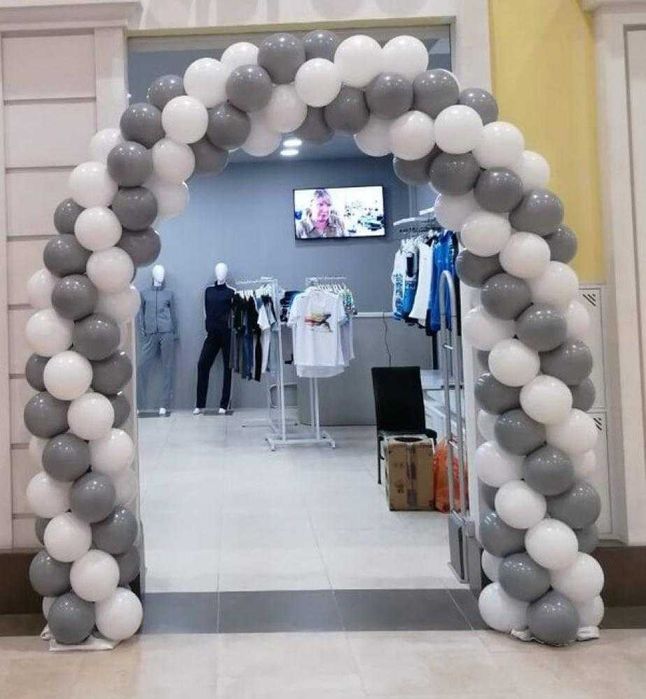 Арки оформление шарами Астана