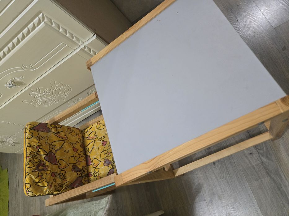 Детский стол со стульчиком 2в1