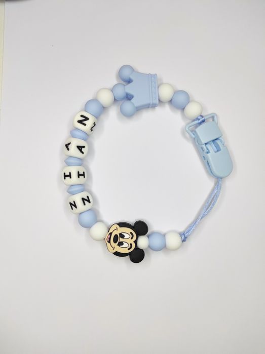 Lantisor pentru suzeta/dentatie din silicon