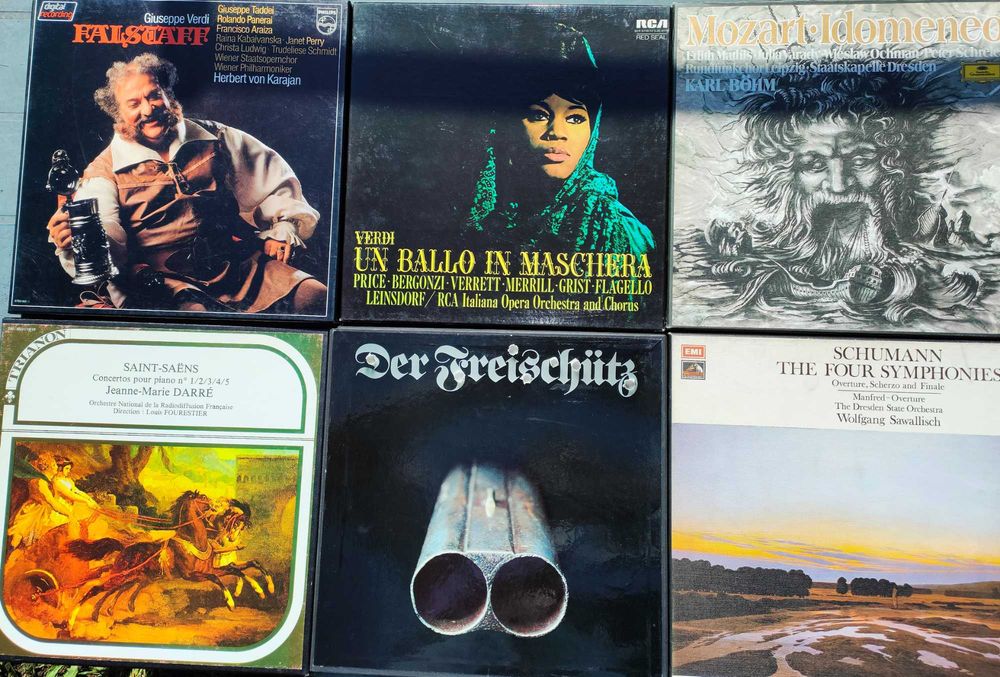 Discuri Vinil/ Vinyl/ LP - Clasica - Box - uri - Verdi, Wagner