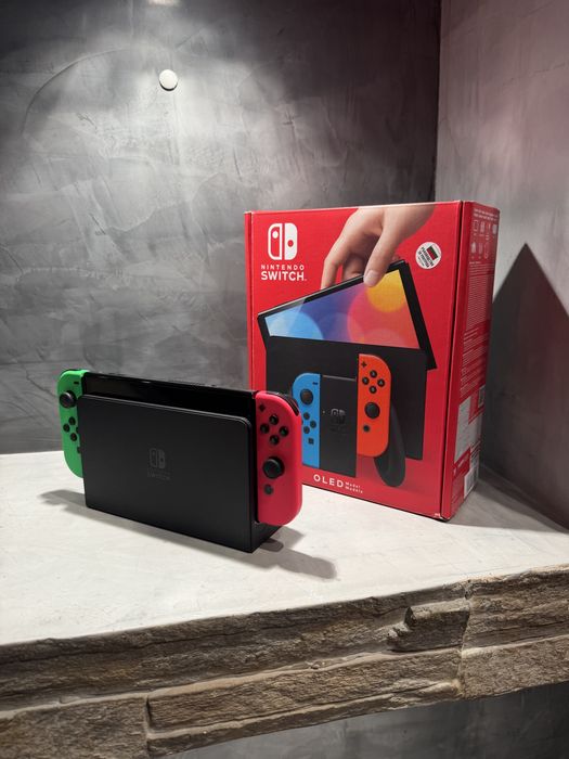 КАТО НОВО Nintendo Switch OLED + Pokemon Violet