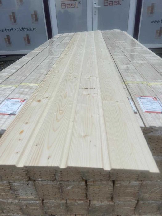 PRET PRODUCATOR REDUS Lambriu - Molid - Profil trapez - 12.5x96x2500mm