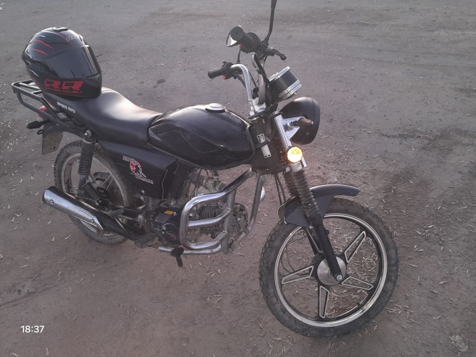 Мотоцикл альфа..