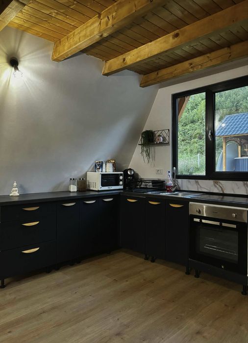 Cazare Lion Cabin & Kong Escape(cabana a frame/ tiny house)