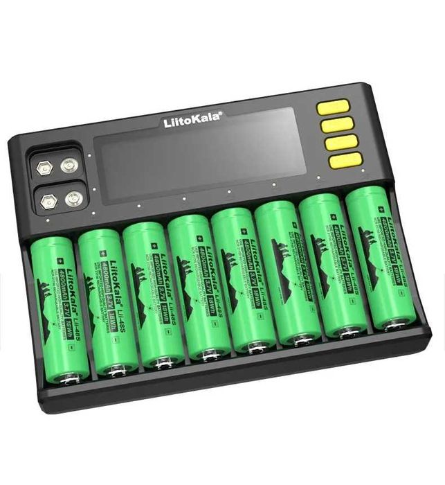 Професионално зарядно за 8 батерии Liitokala Lii-S8