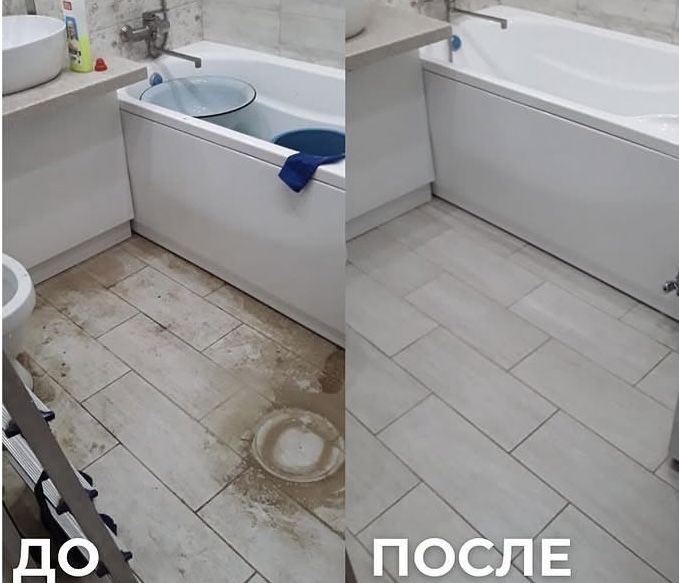 Уборка клининг от 200 т кв м