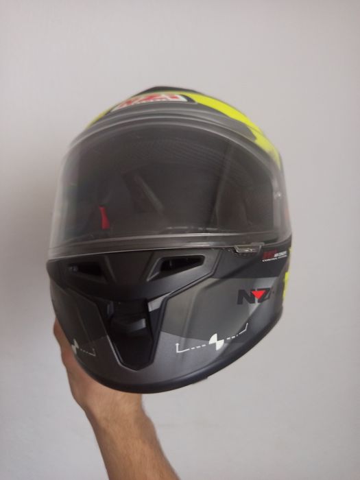 Vând cască moto nzi npx 001  folosită de 3 ori
