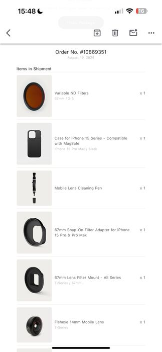 Объективы Moment для iPhone