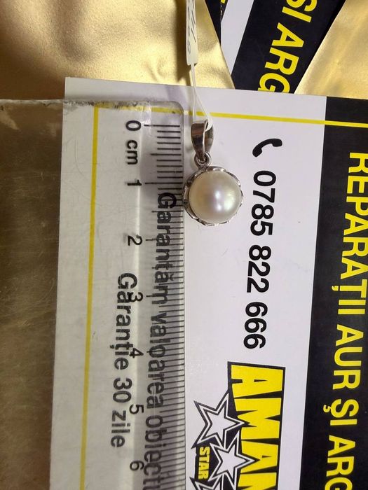 Pand perla aur alb 14k 2,52gr (ctg)
