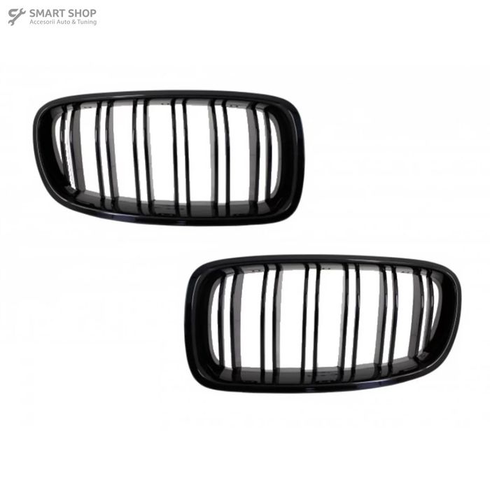 Bara Fata cu Grile Centrale Duble BMW Seria 3 F30 F31 Non LCI & LCI (2