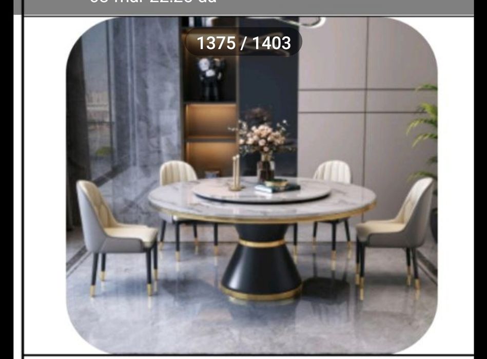 Stol stullar italiya uslubida