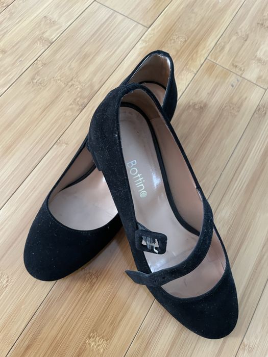 Pantofi din piele intoarsa BOTINO