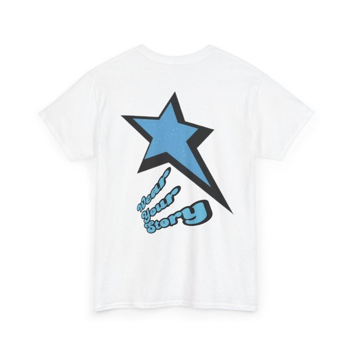 Fagers Blue Y2k Tricou "Wear Your Story"
