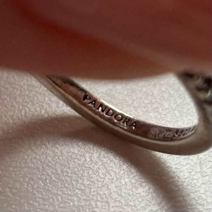 кольцо Pandora «розовый бант»