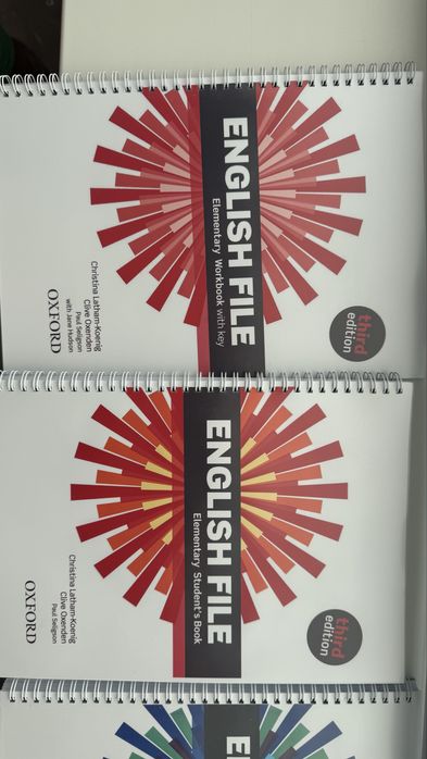 Продам книжки Enflish file 3d edition. Elementary, pre intermediate