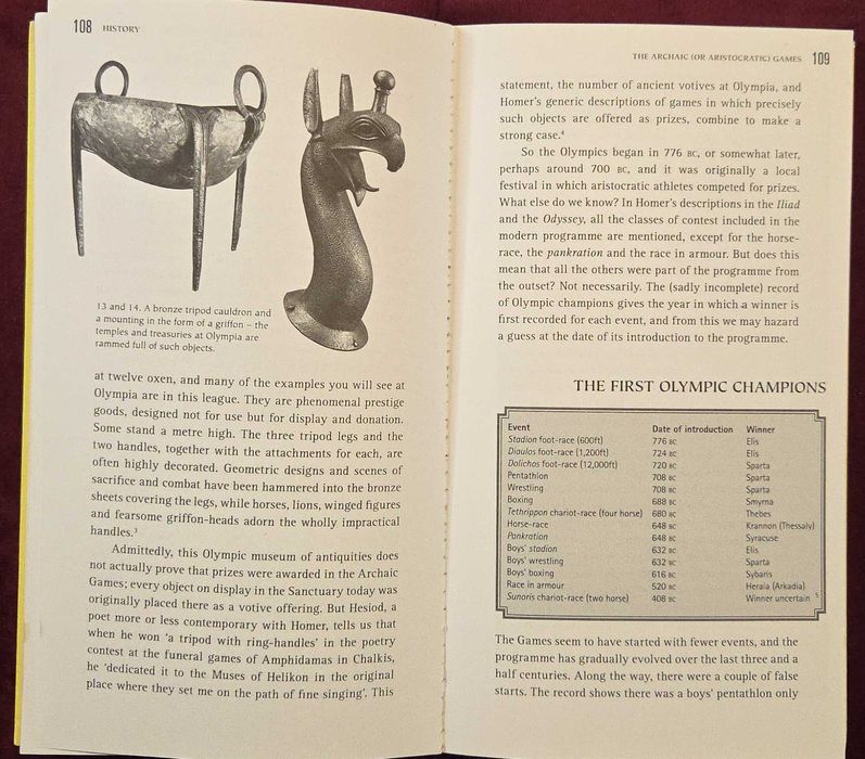 Пътеводител за древните олимпийски игри / A Visitor's Guide to the Ancient Olympics