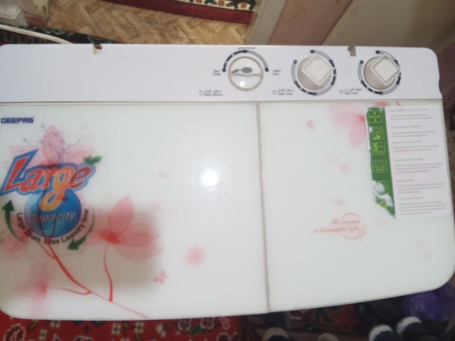 Yarim avtomat kir yuvish mashinasi