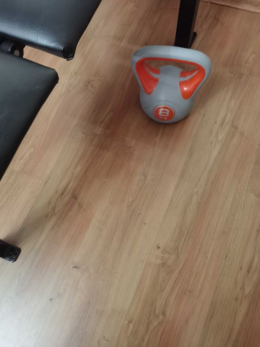 Продавам лежанка с лостове и тежести и пудовка