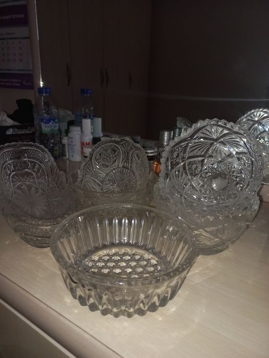 Стеклянные посуды