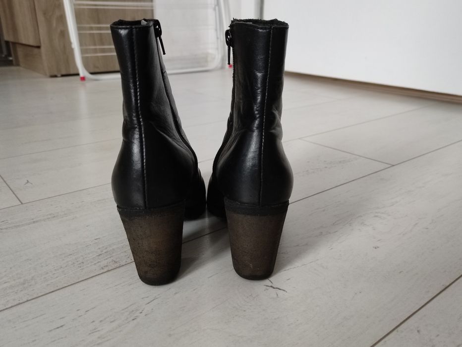 Дамски боти, естествена кожа