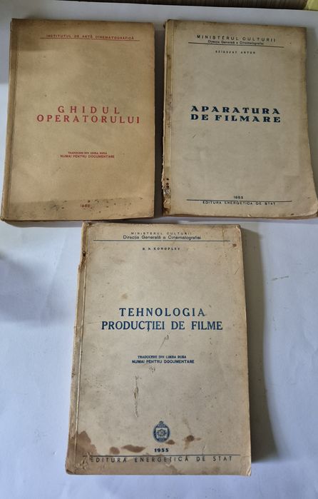 Lot carti vechi Cinematografie Filme anii 50