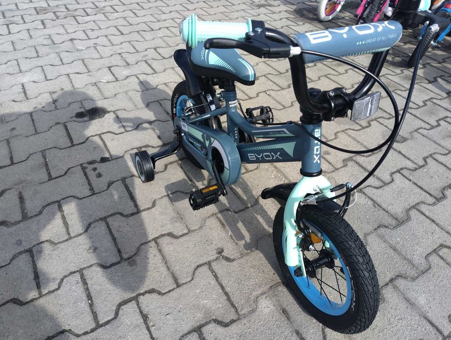 BYOX Велосипед 12" PRINCE сив