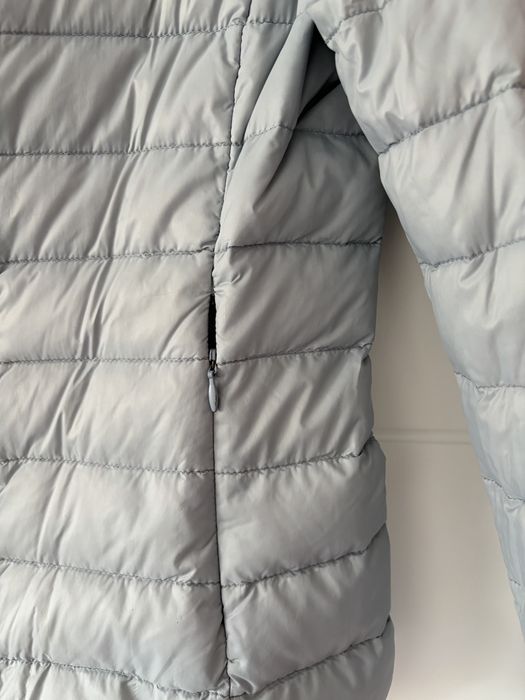 Patrizia Pepe бледо синьо яке XS с гъши пух