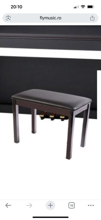 Scaun de pian Flame