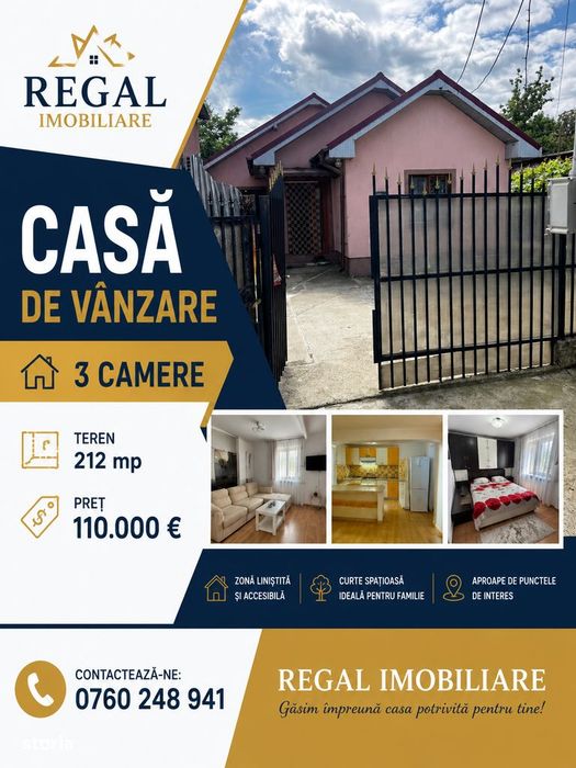 Casa 3 Camere cartier 23 August