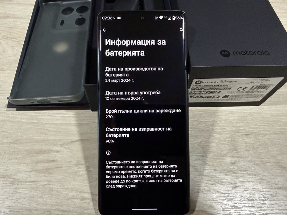 Продавам като нов Motorola edge 50 ultra 16/1tb