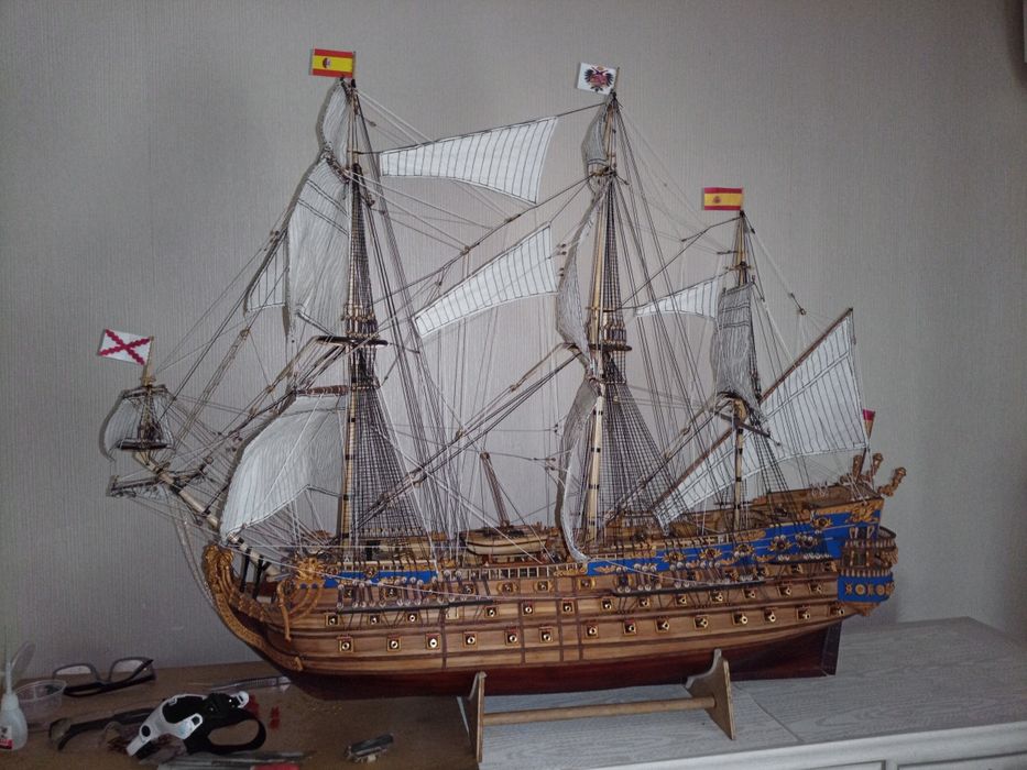 Корабль ручной работы